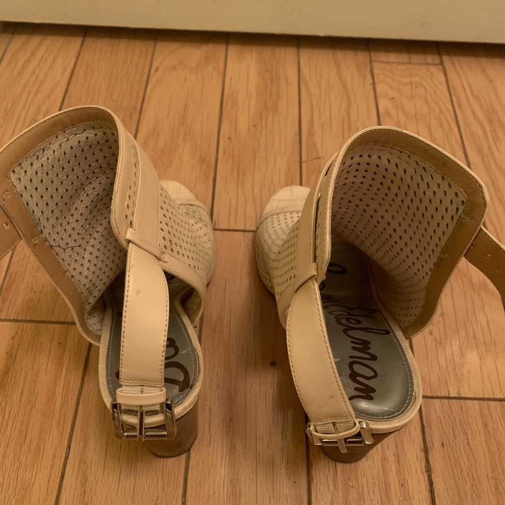 Sam Edelman Open Toe Booties - Picture 2 of 4